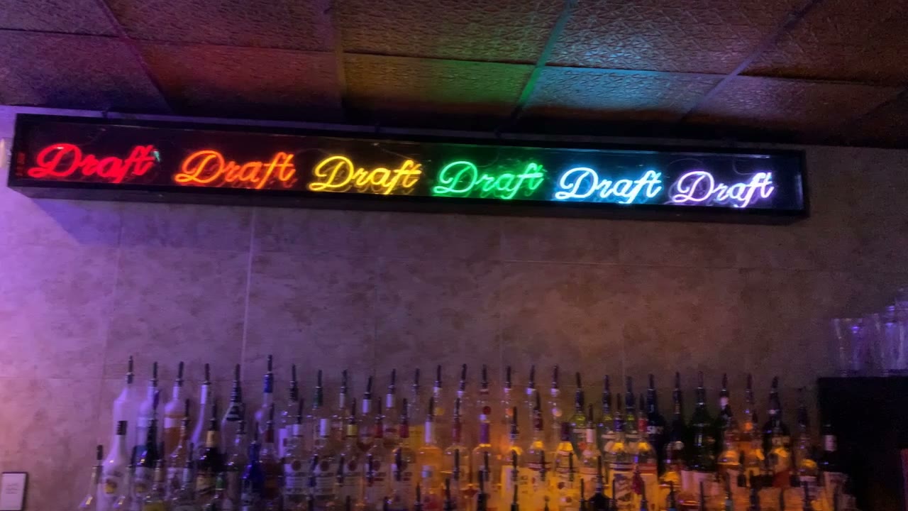 The bar at Sue Ellen's